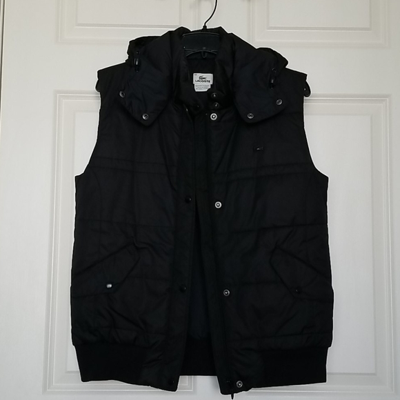 Lacoste Jackets & Blazers - 🚫 SOLD - Lacoste Black Puffer Vest